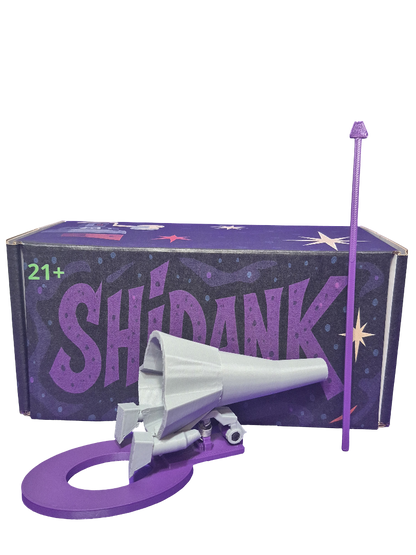 Dock-N-Fill Nivel 2: Gris y Morado El mejor llenador manual de conos y base para moledor.