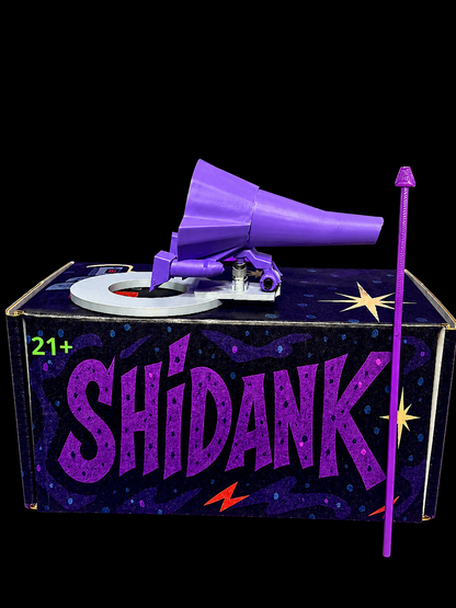 Dock-N-Fill Tier 2: (DuraCore) PURPLE & GREY manual cone filler & Grinder Dock